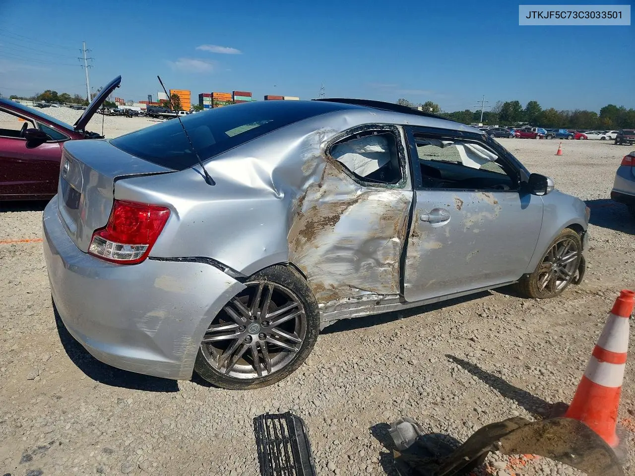 2012 SCION TC VIN JTKJF5C73C3033501 — фото 3