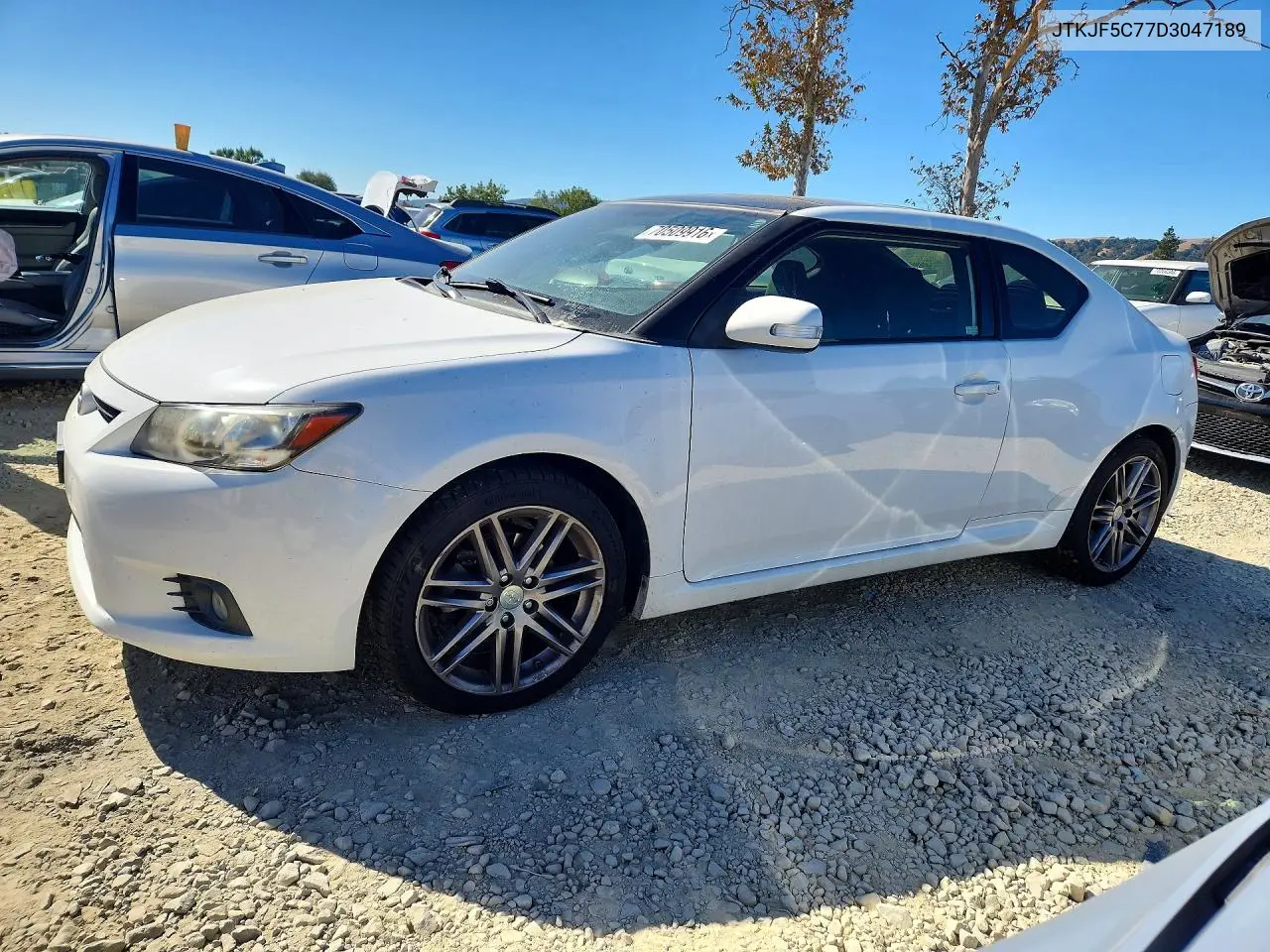 SCION TC 2013, VIN JTKJF5C77D3047189