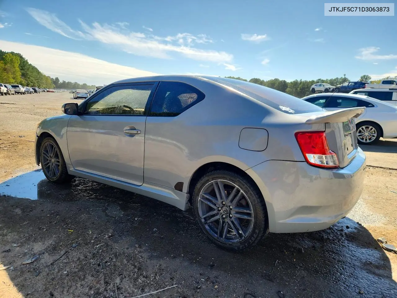 2013 SCION TC VIN JTKJF5C71D3063873 — фото 2