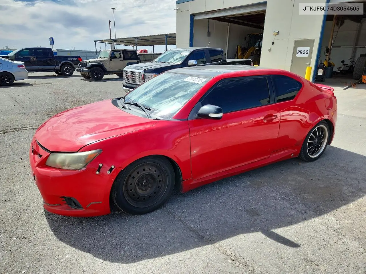 SCION TC 2013, VIN JTKJF5C74D3054505