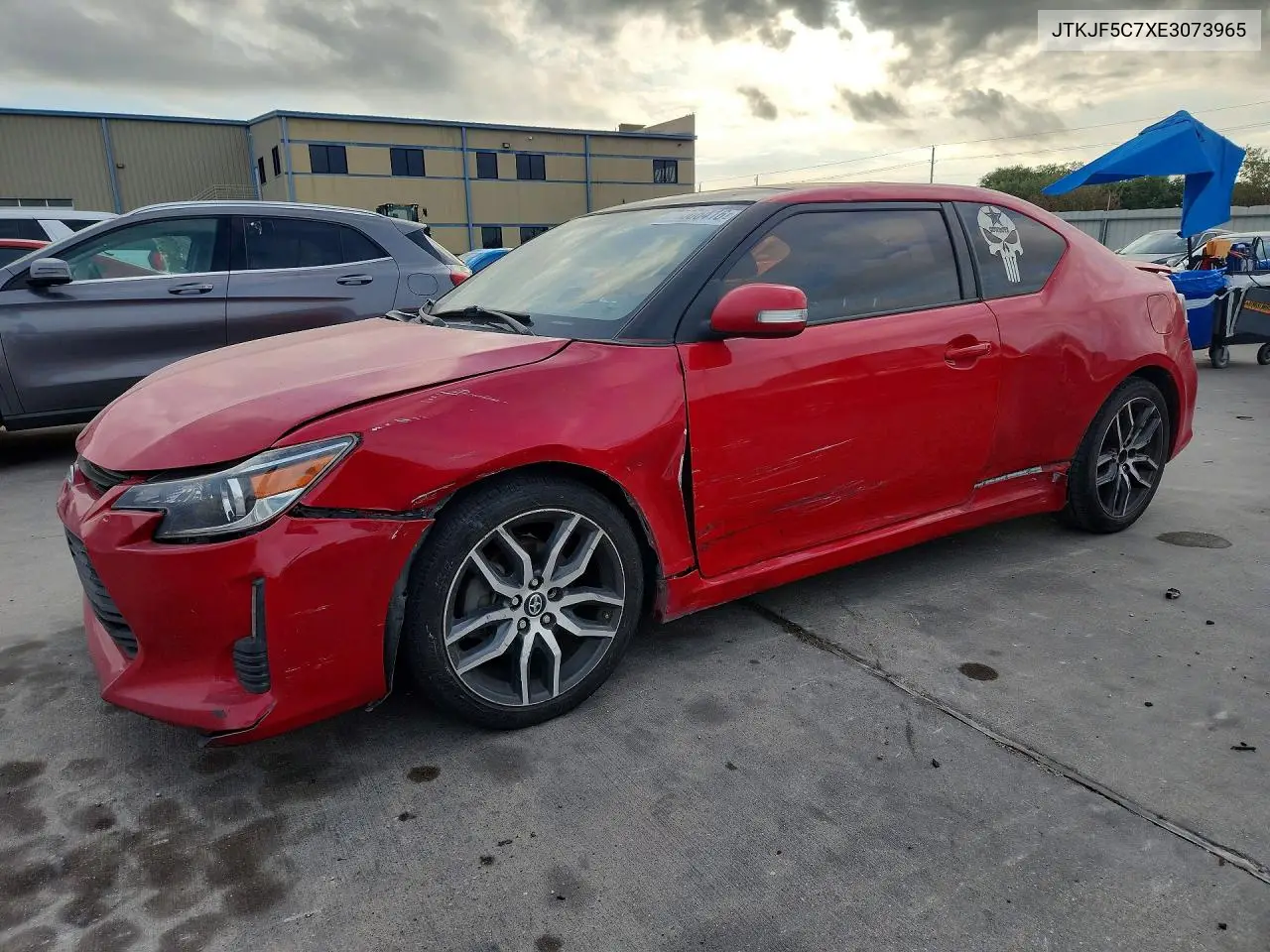 SCION TC 2014, VIN JTKJF5C7XE3073965