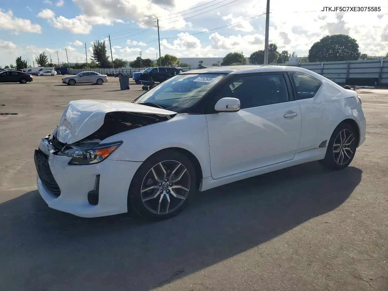 SCION TC 2014, VIN JTKJF5C7XE3075585