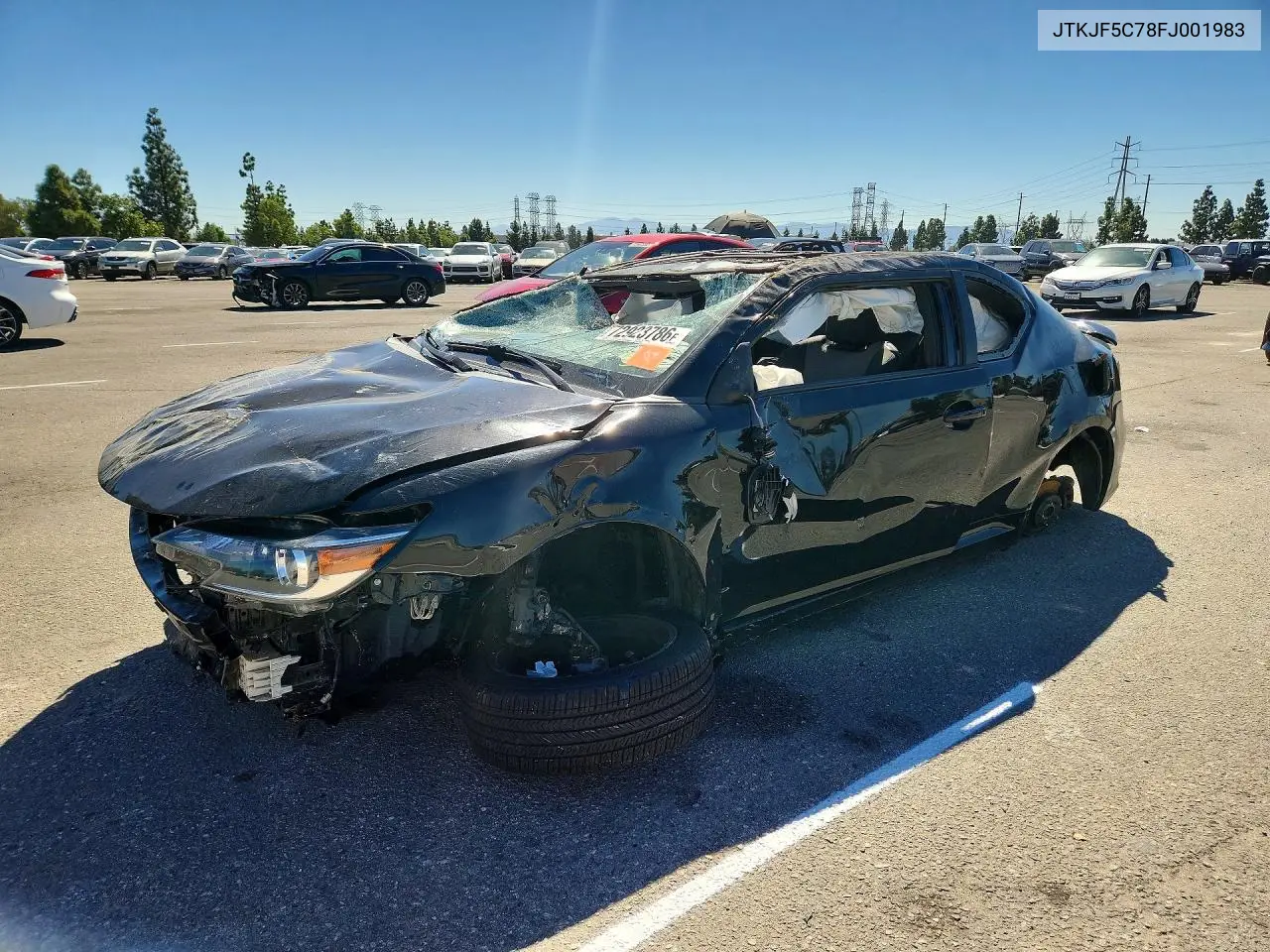 SCION TC 2015, VIN JTKJF5C78FJ001983