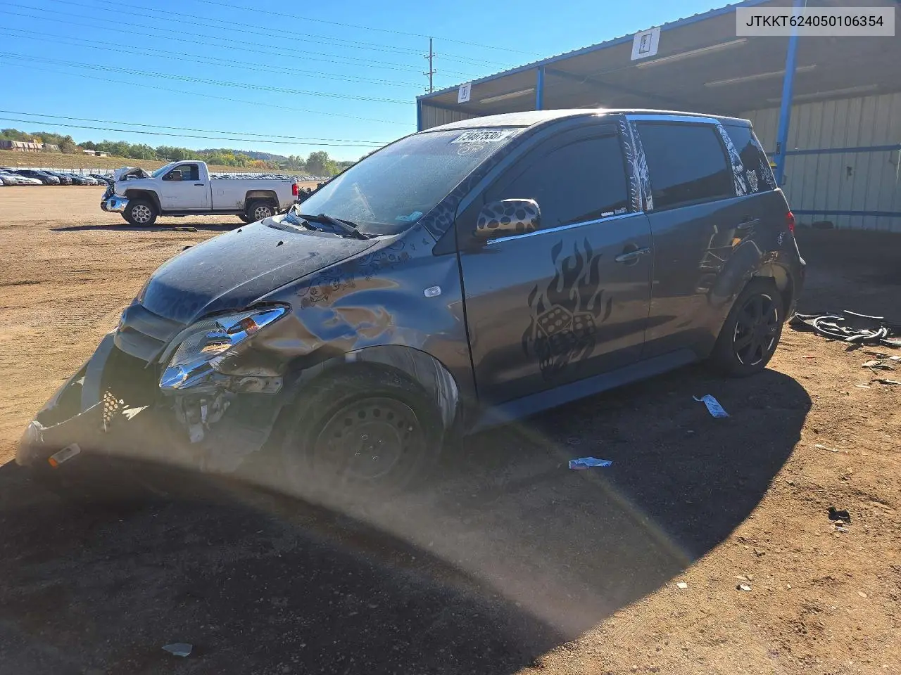 SCION XA 2005, VIN JTKKT624050106354