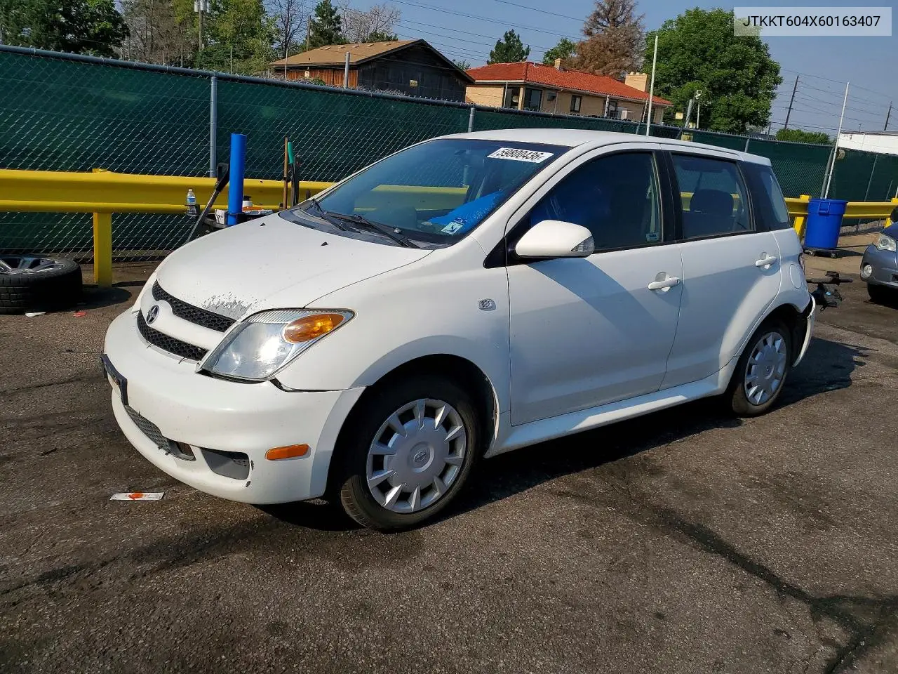 SCION XA 2006, VIN JTKKT604X60163407