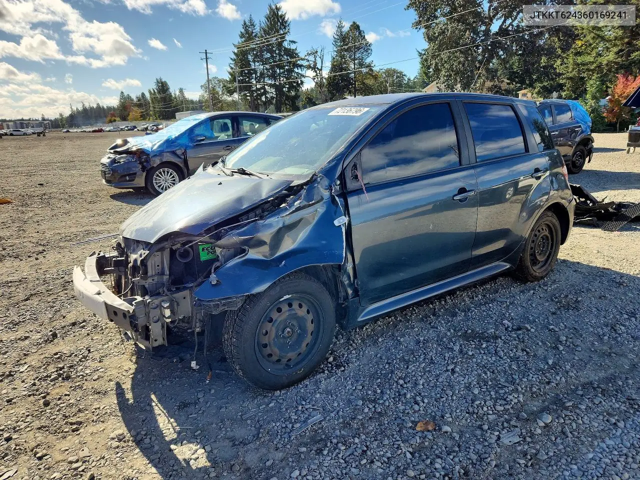 SCION XA 2006, VIN JTKKT624360169241