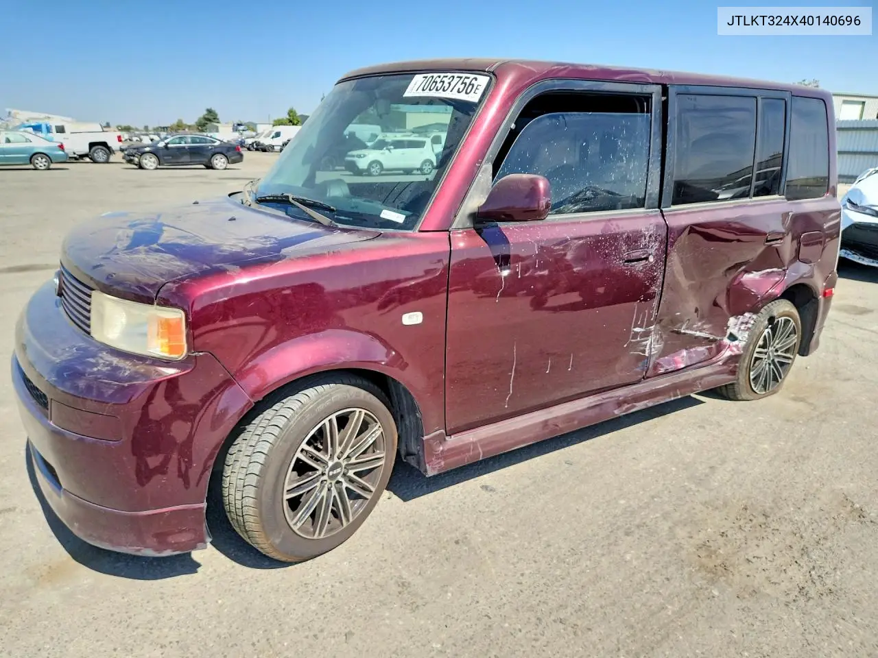 SCION XB 2004, VIN JTLKT324X40140696