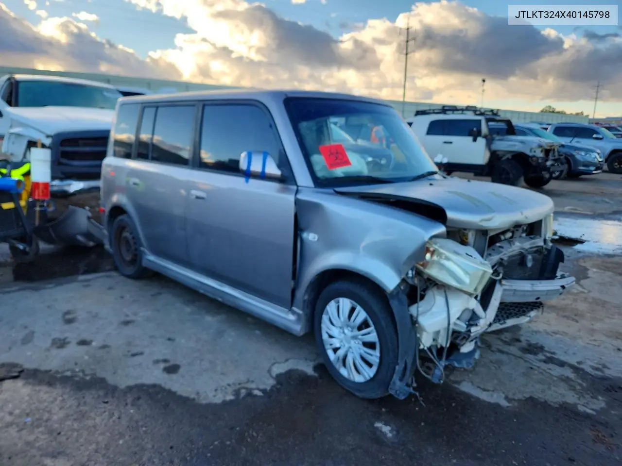 2004 SCION XB VIN JTLKT324X40145798 — фото 4