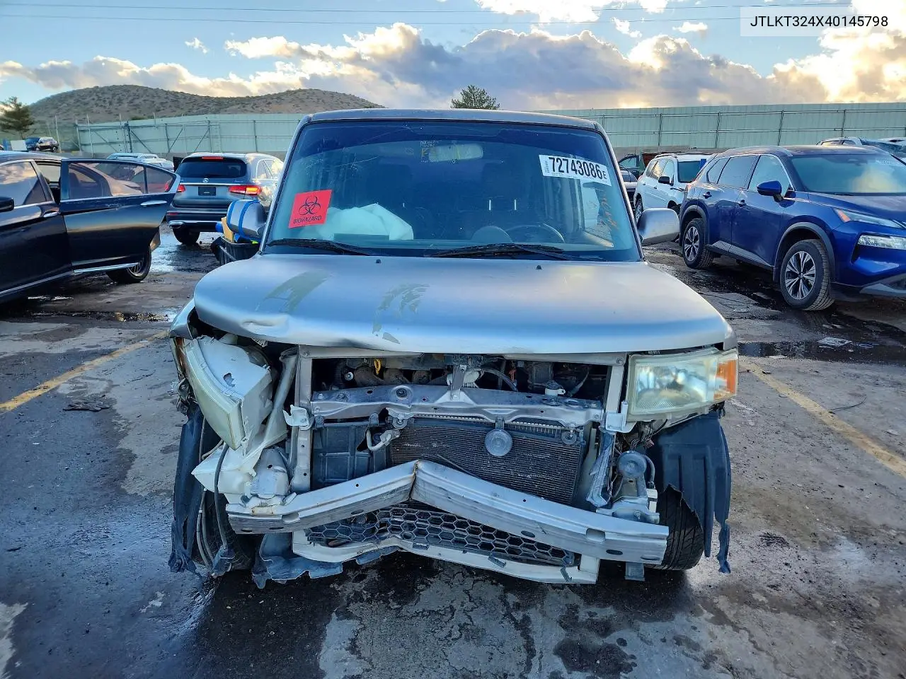 2004 SCION XB VIN JTLKT324X40145798 — фото 5
