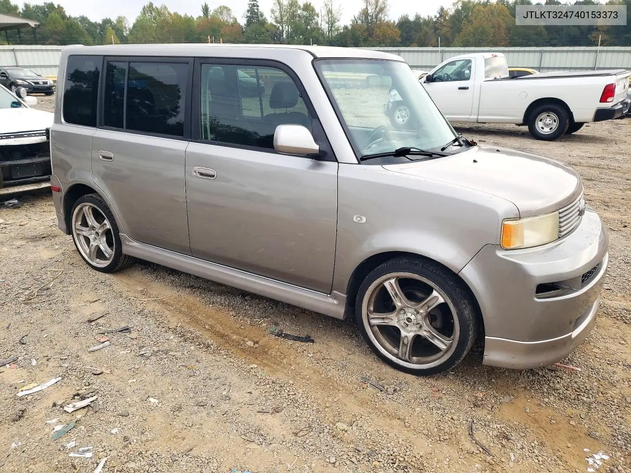2004 SCION XB VIN JTLKT324740153373 — фото 4