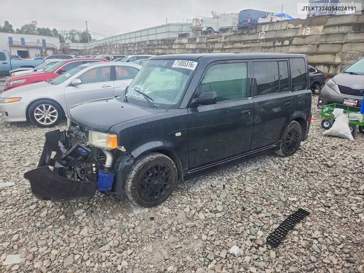 SCION XB 2005, VIN JTLKT324054024191