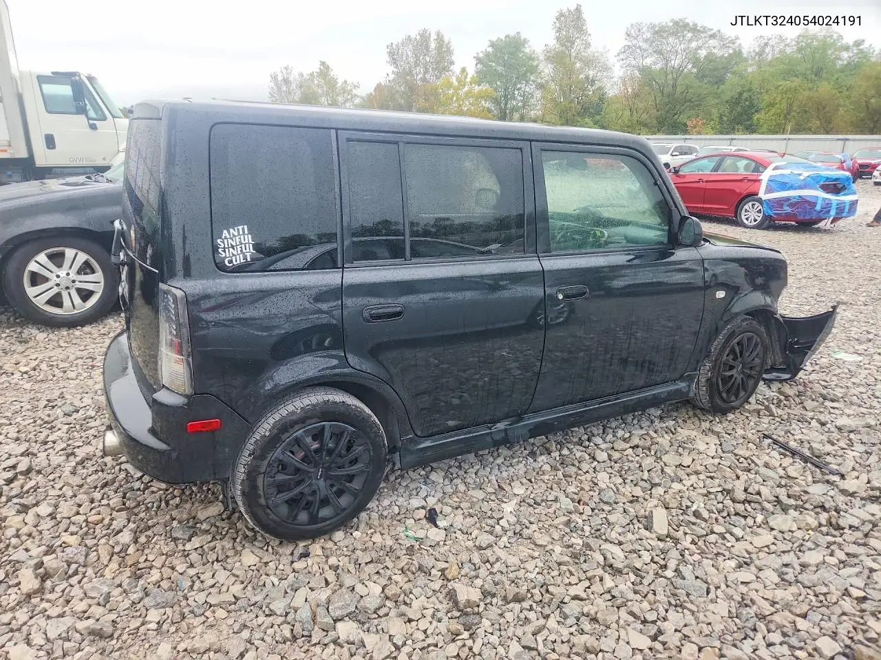 2005 SCION XB VIN JTLKT324054024191 — фото 3