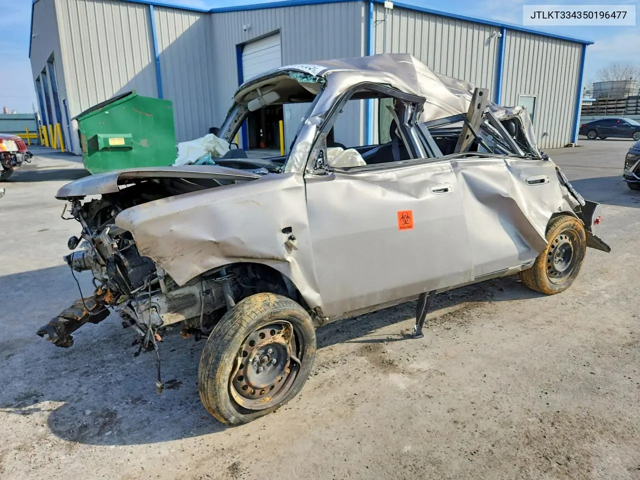 SCION XB 2005, VIN JTLKT334350196477