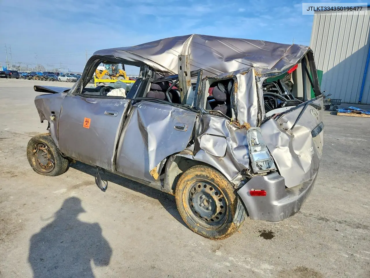 2005 SCION XB VIN JTLKT334350196477 — фото 2