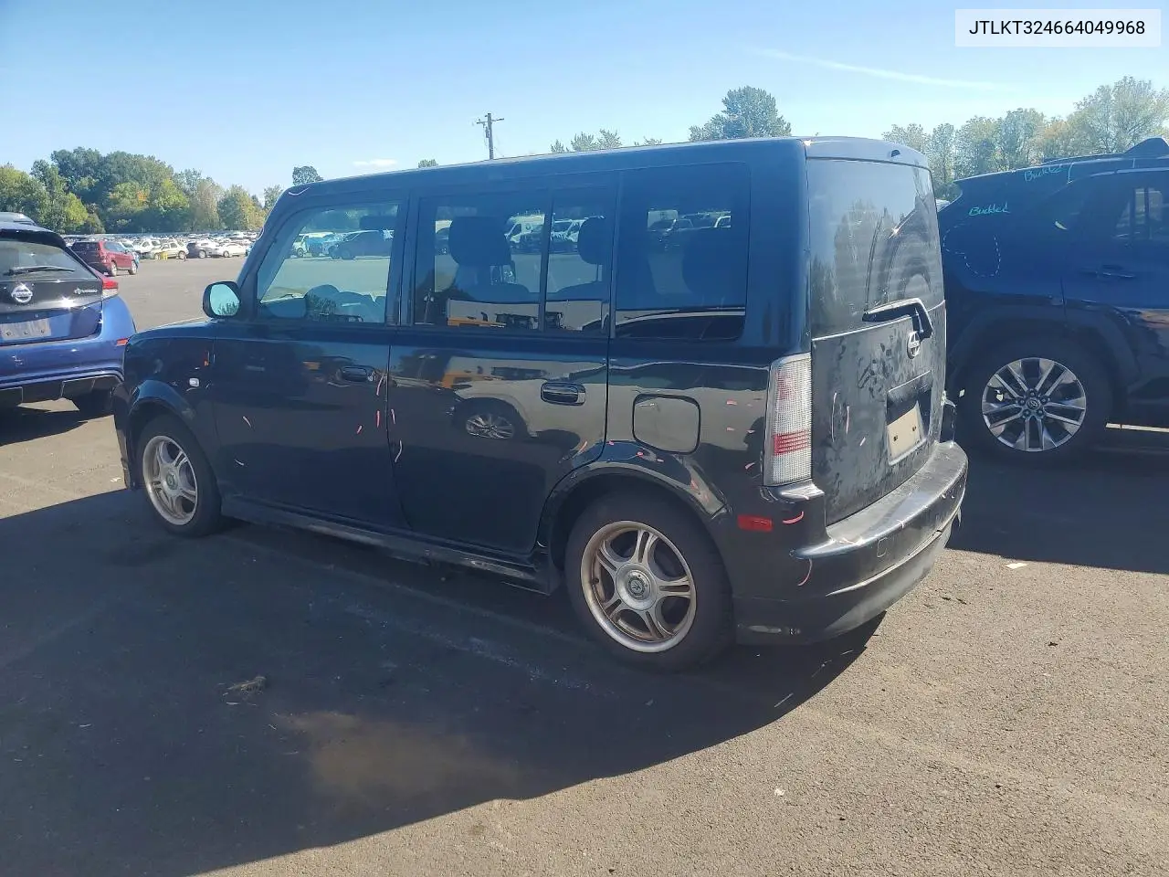 2006 SCION XB VIN JTLKT324664049968 — фото 2