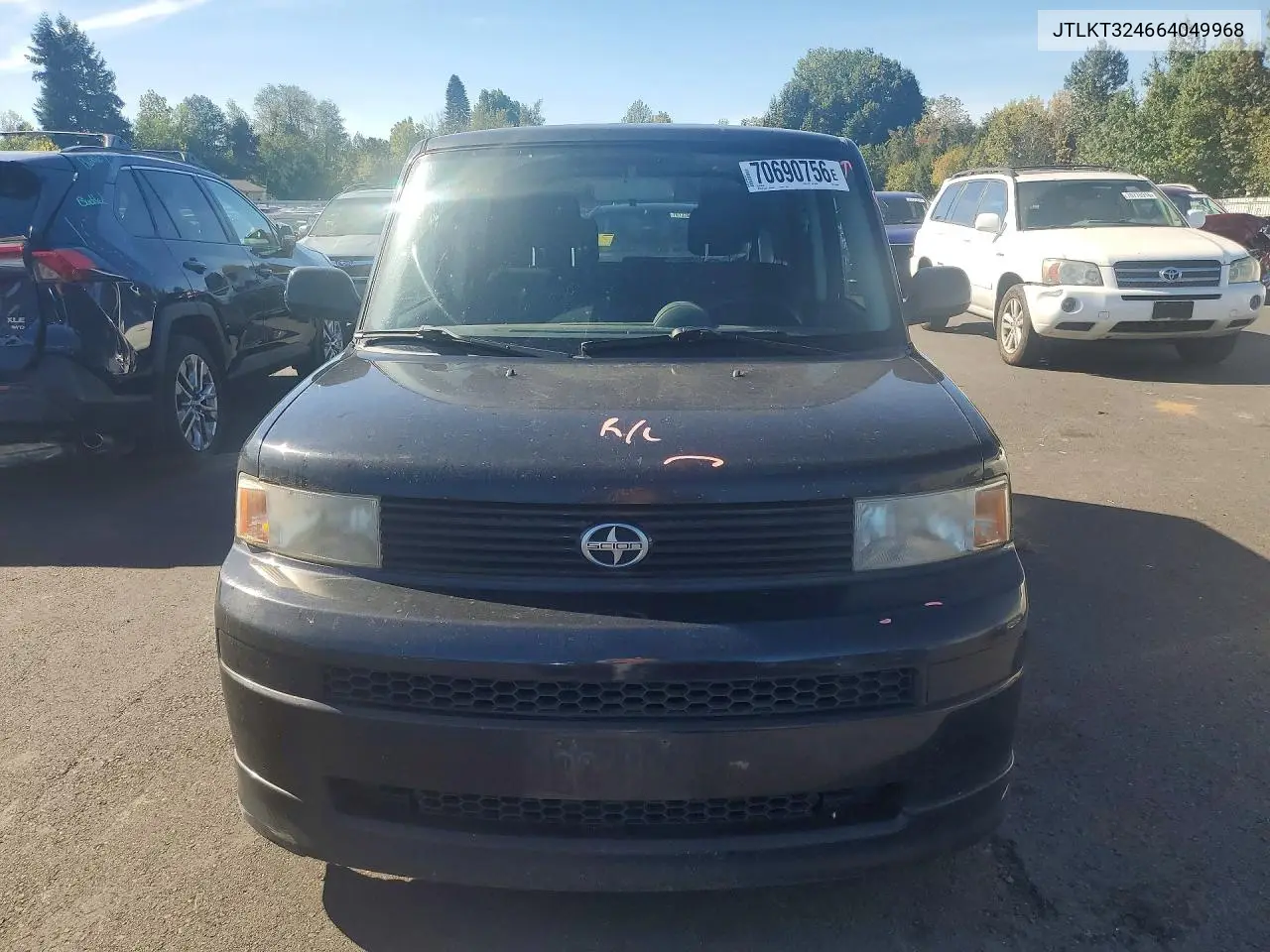 2006 SCION XB VIN JTLKT324664049968 — фото 5