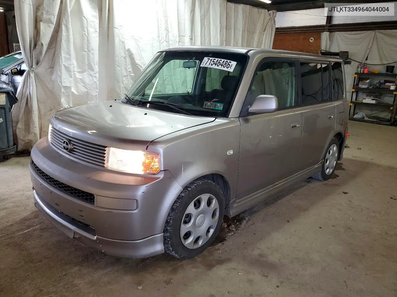 SCION XB 2006, VIN JTLKT334964044004