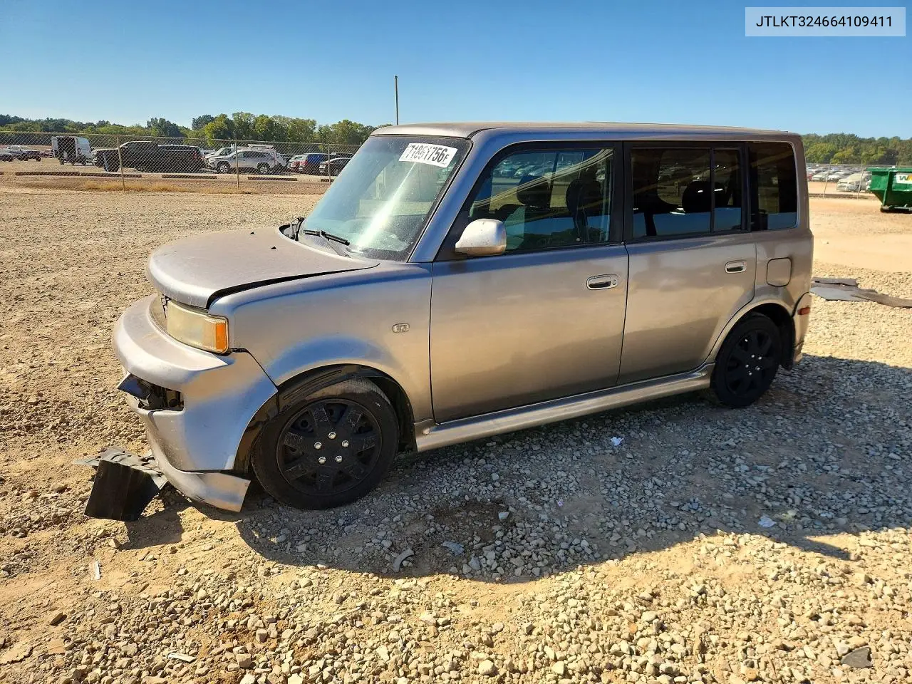 SCION XB 2006, VIN JTLKT324664109411