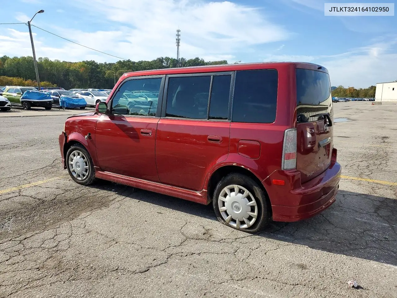 2006 SCION XB VIN JTLKT324164102950 — фото 2