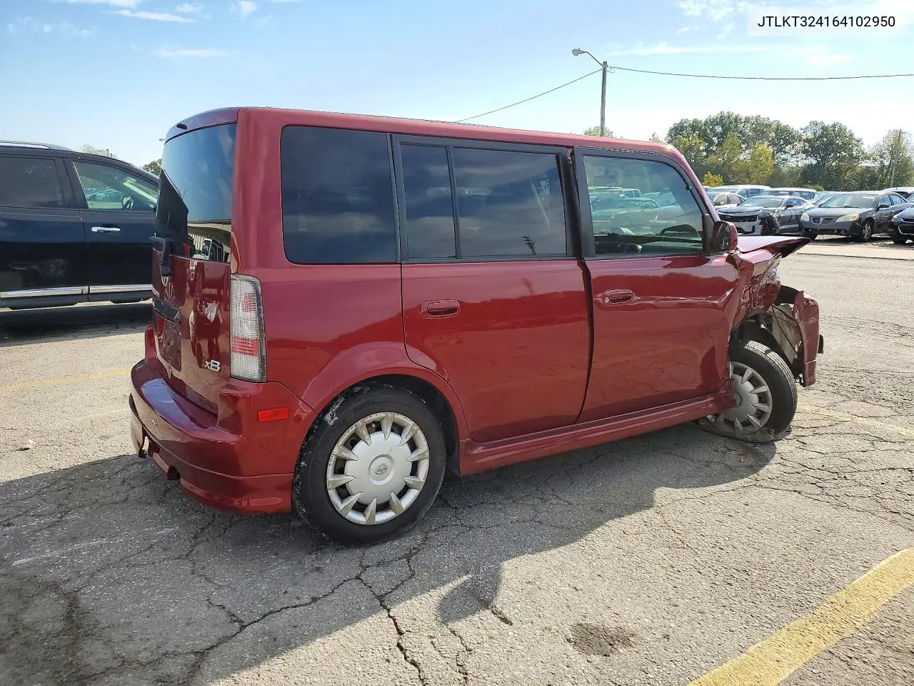 2006 SCION XB VIN JTLKT324164102950 — фото 3
