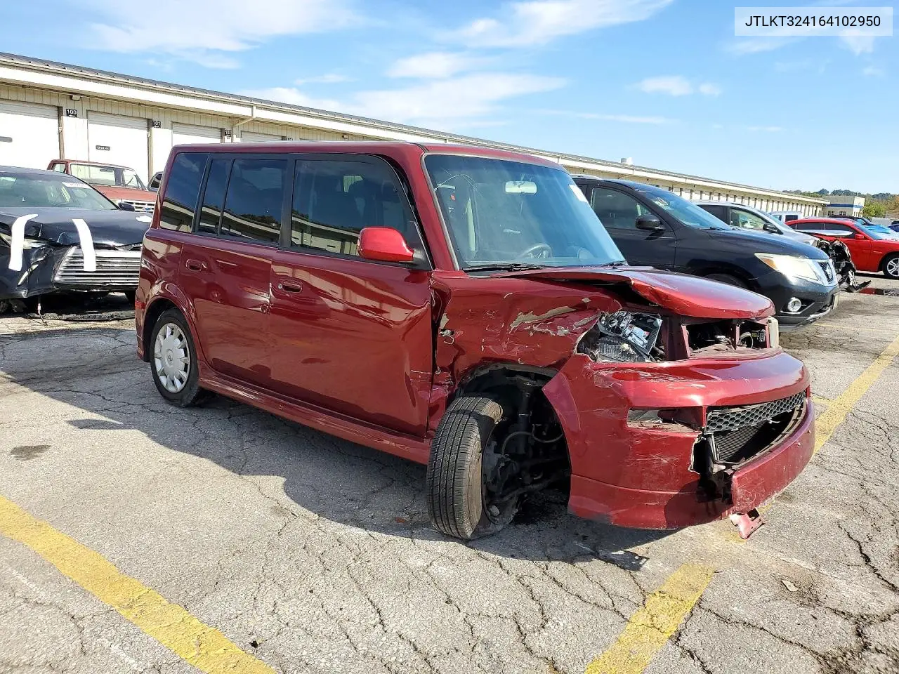 2006 SCION XB VIN JTLKT324164102950 — фото 4