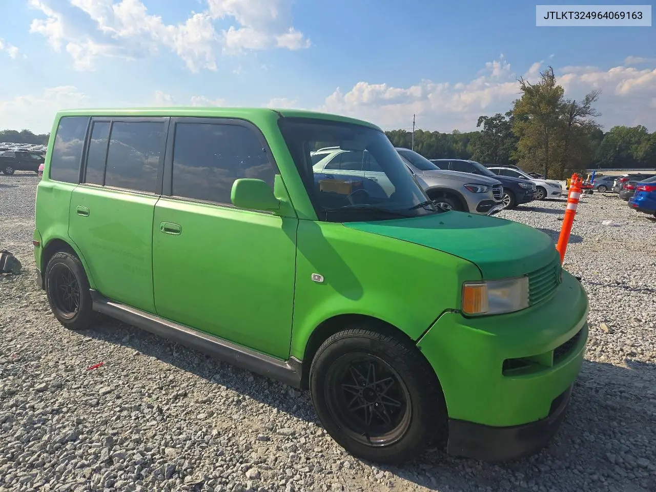2006 SCION XB VIN JTLKT324964069163 — фото 4