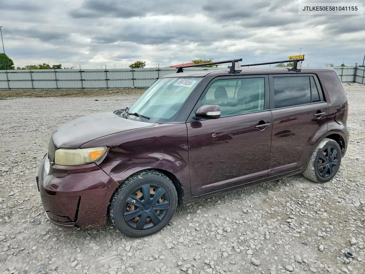 SCION XB 2008, VIN JTLKE50E581041155