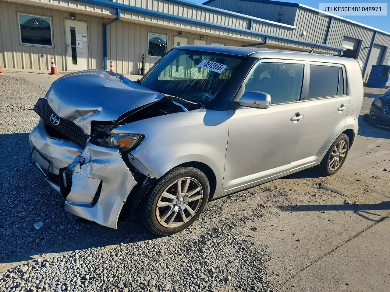 SCION XB 2008, VIN JTLKE50E481048971
