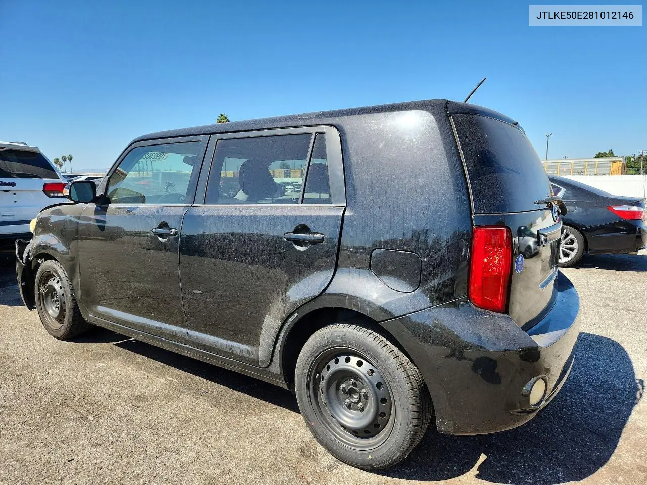 2008 SCION XB VIN JTLKE50E281012146 — фото 2