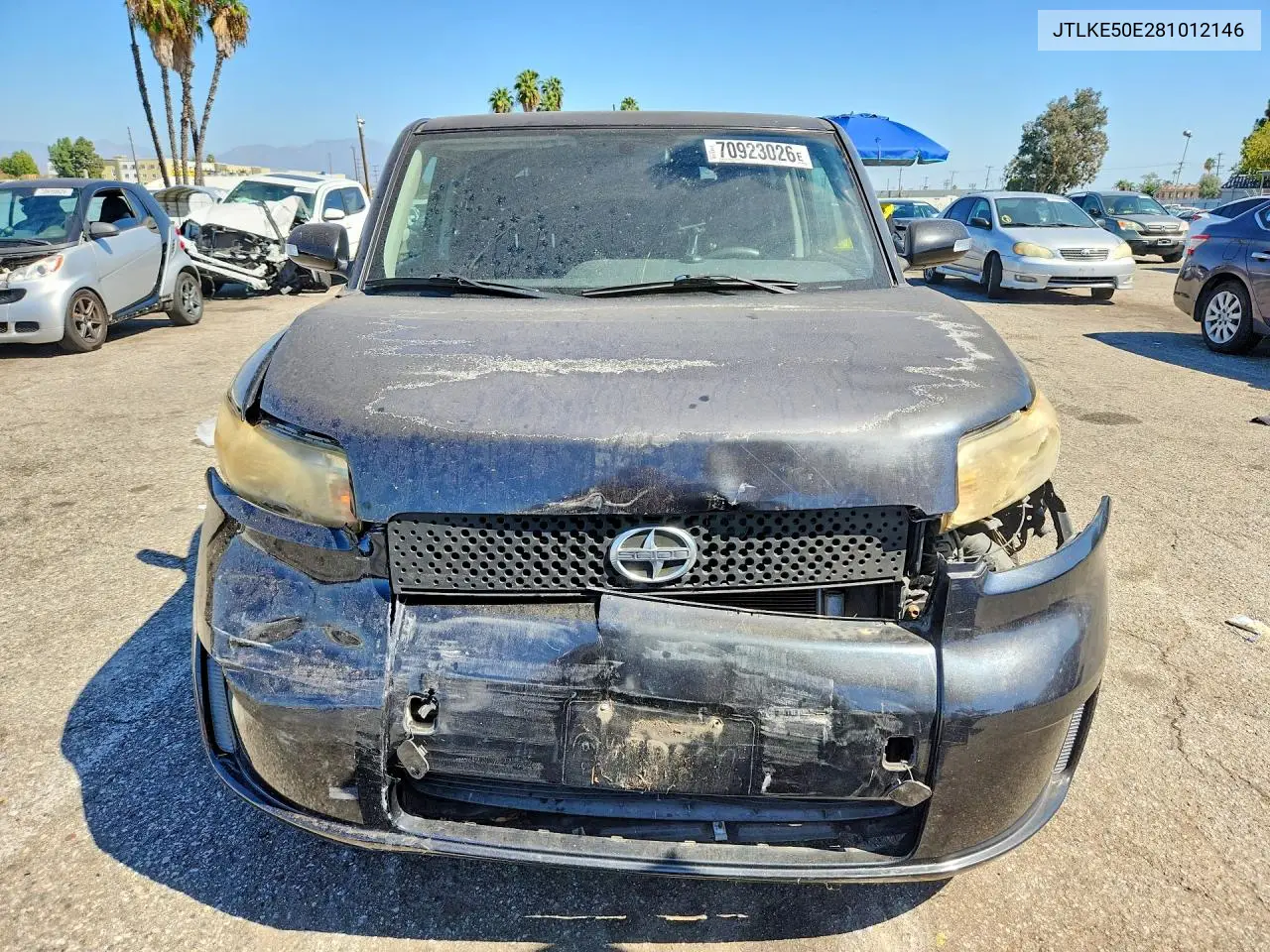 2008 SCION XB VIN JTLKE50E281012146 — фото 5