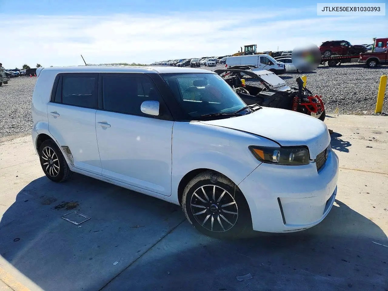 2008 SCION XB VIN JTLKE50EX81030393 — фото 4