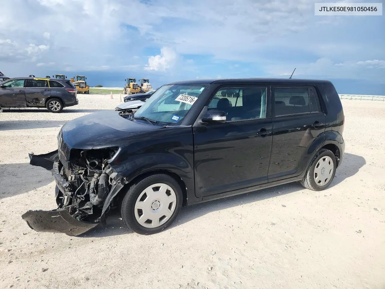SCION XB 2008, VIN JTLKE50E981050456