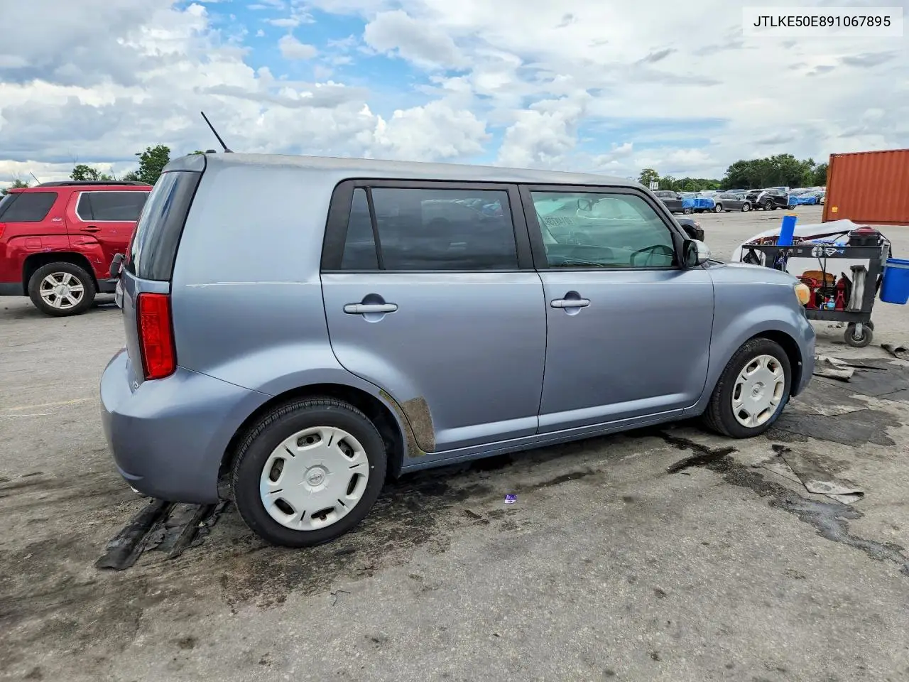 2009 SCION XB VIN JTLKE50E891067895 — фото 4