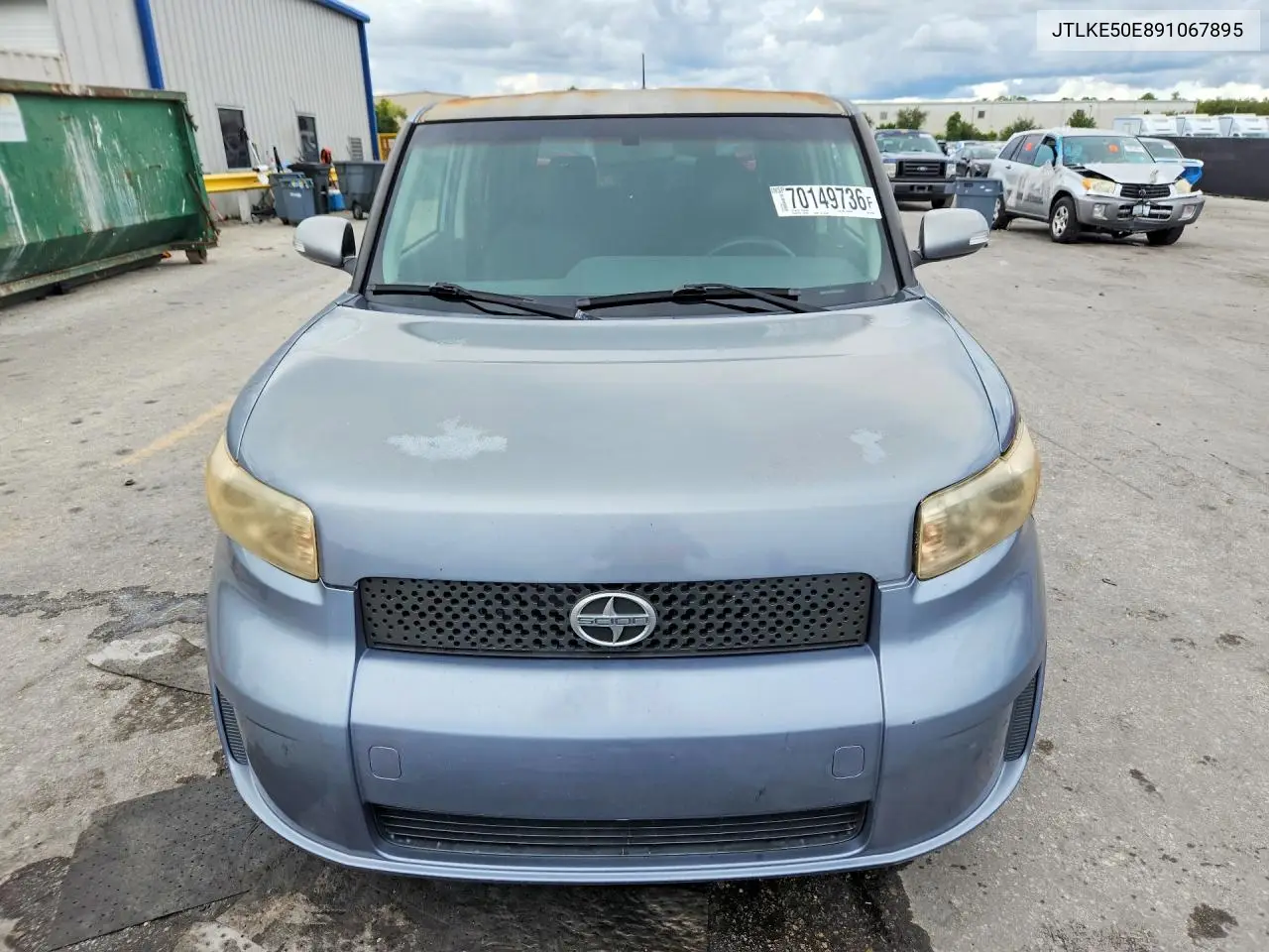 2009 SCION XB VIN JTLKE50E891067895 — фото 5
