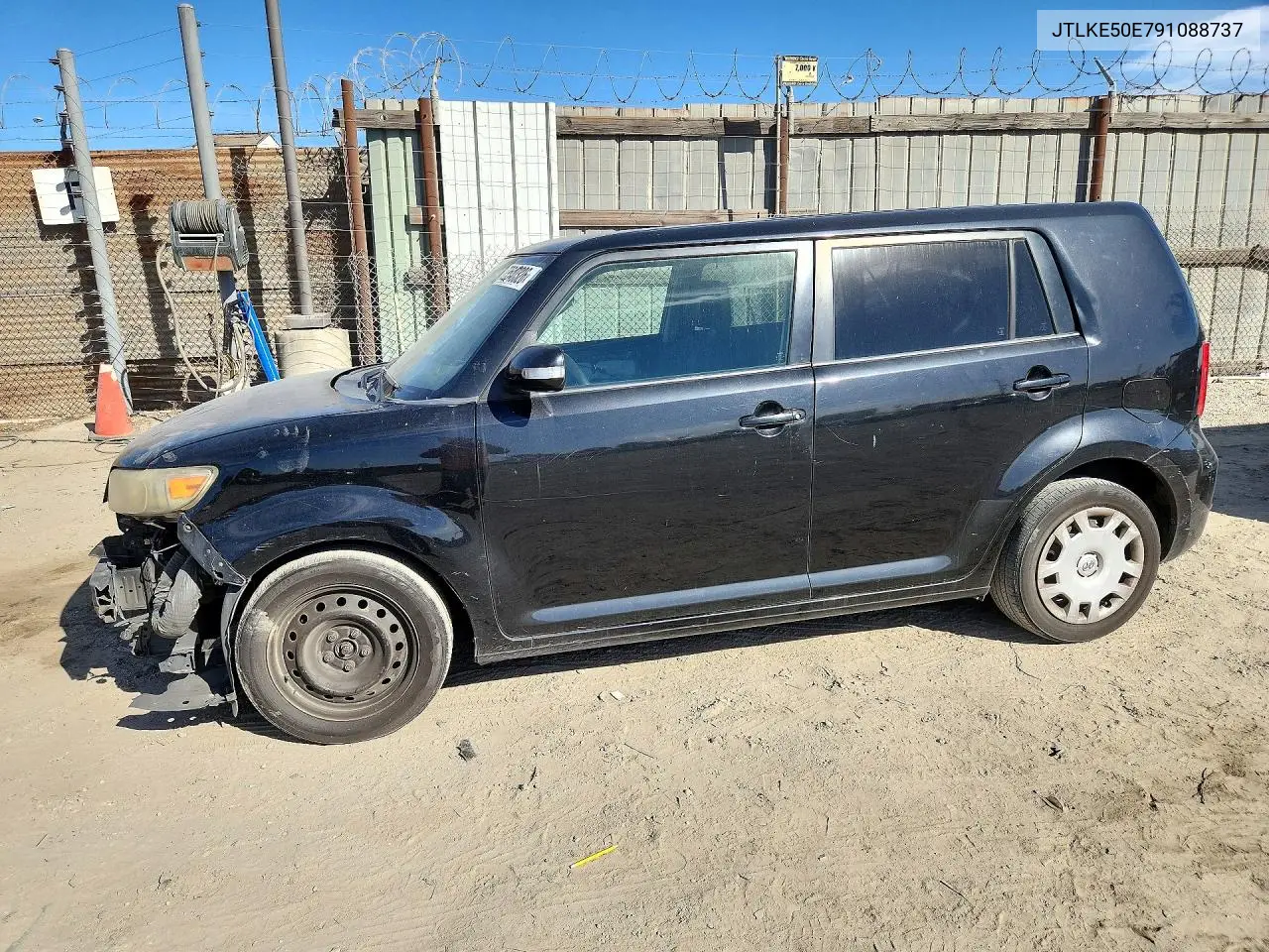 SCION XB 2009, VIN JTLKE50E791088737
