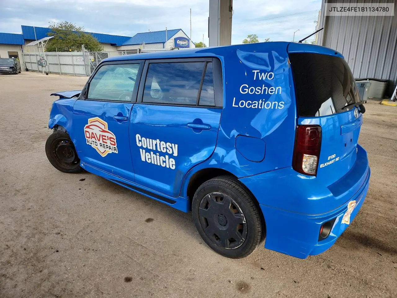 2011 SCION XB VIN JTLZE4FE1B1134780 — фото 2