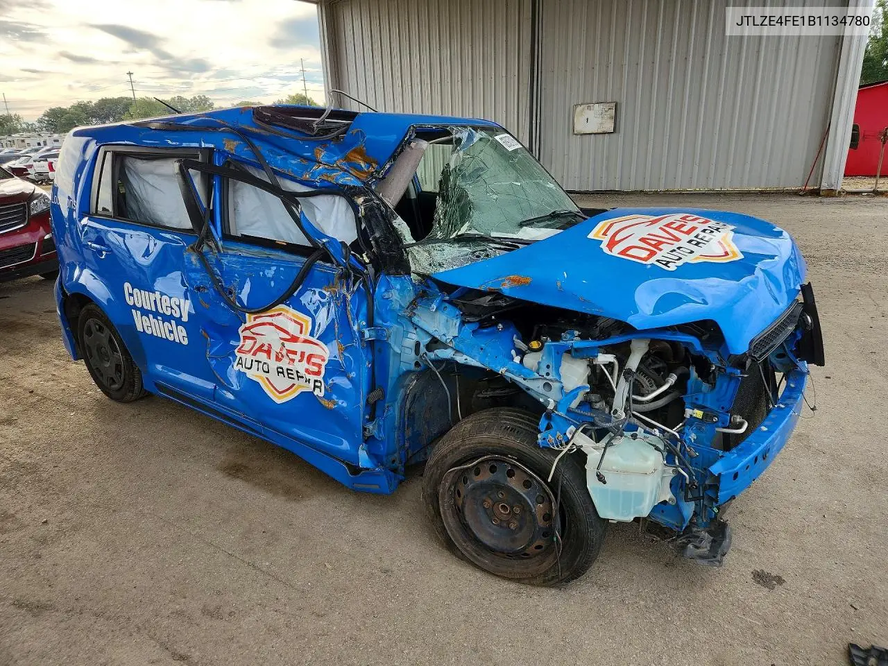 2011 SCION XB VIN JTLZE4FE1B1134780 — фото 4