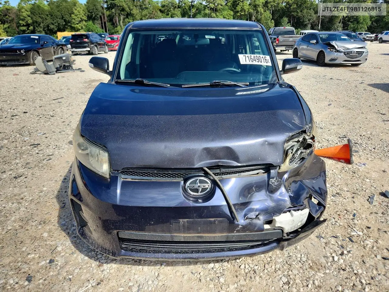 2011 SCION XB VIN JTLZE4FE9B1126815 — фото 5