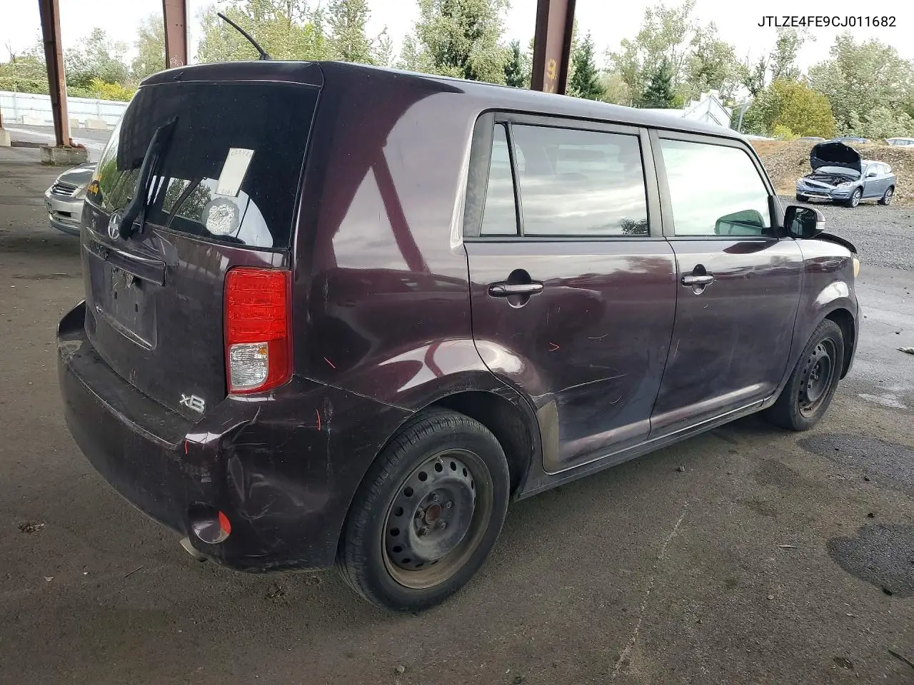 2012 SCION XB VIN JTLZE4FE9CJ011682 — фото 3