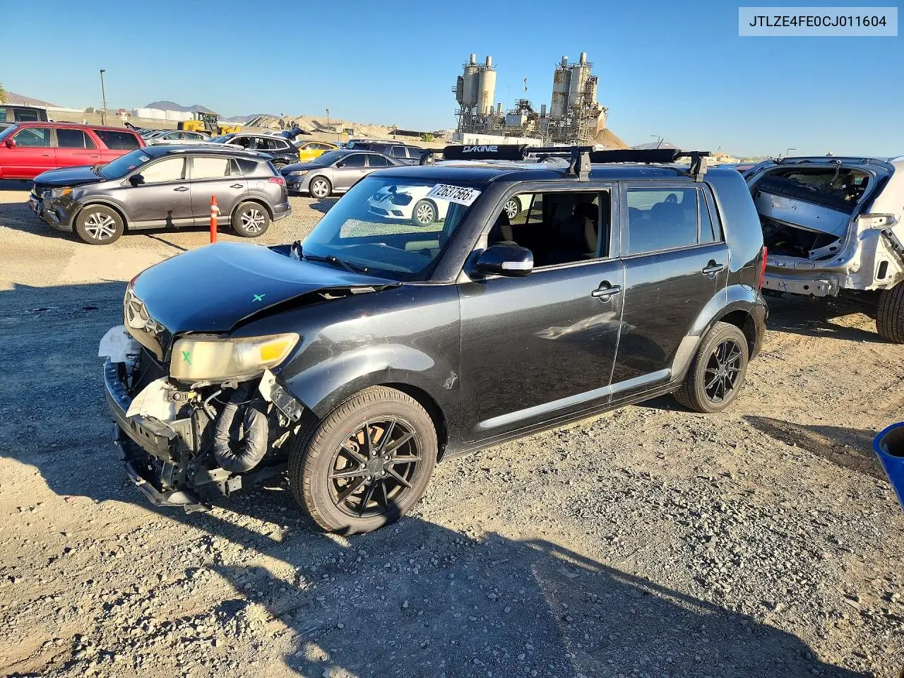 SCION XB 2012, VIN JTLZE4FE0CJ011604