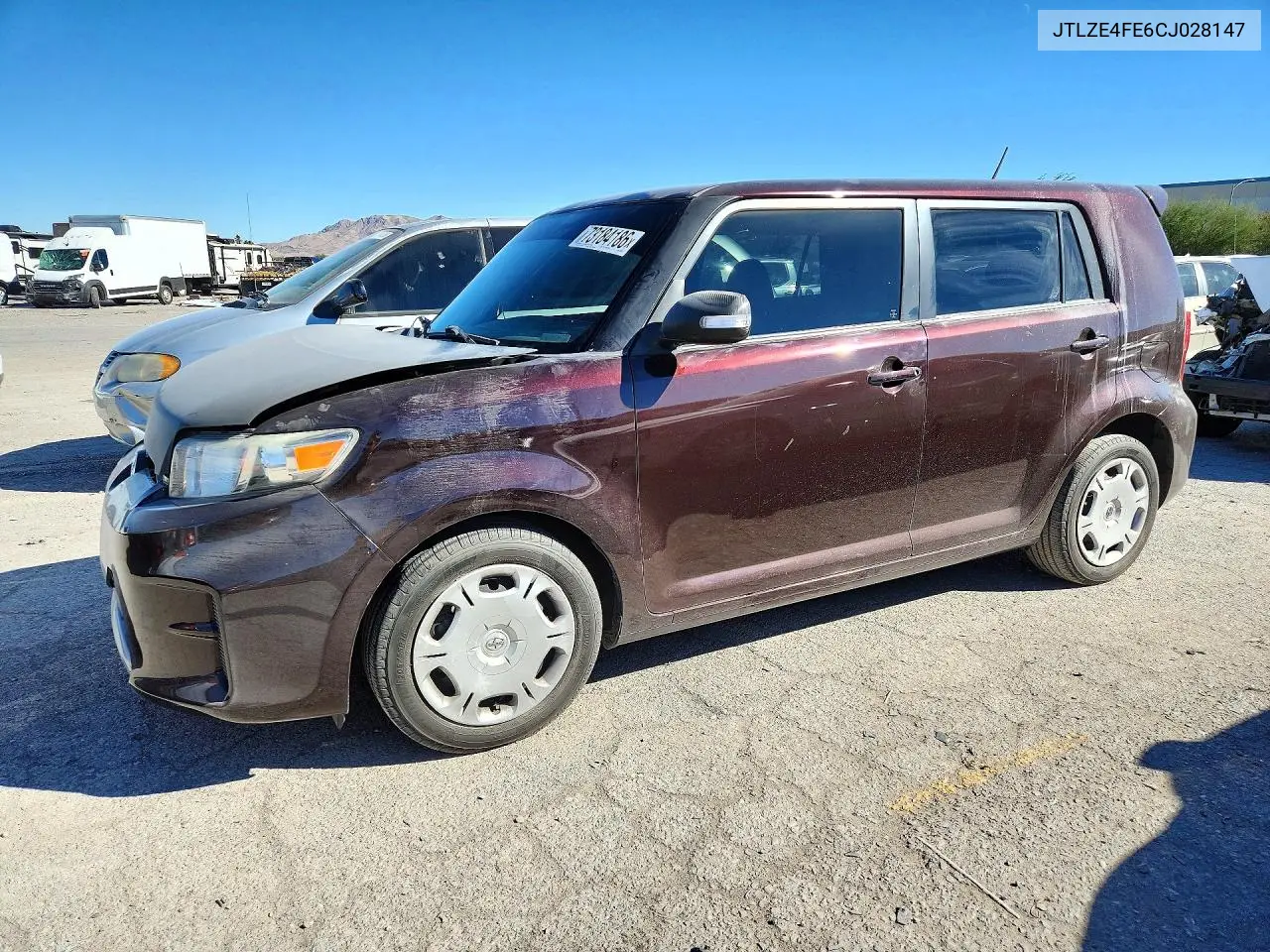 SCION XB 2012, VIN JTLZE4FE6CJ028147