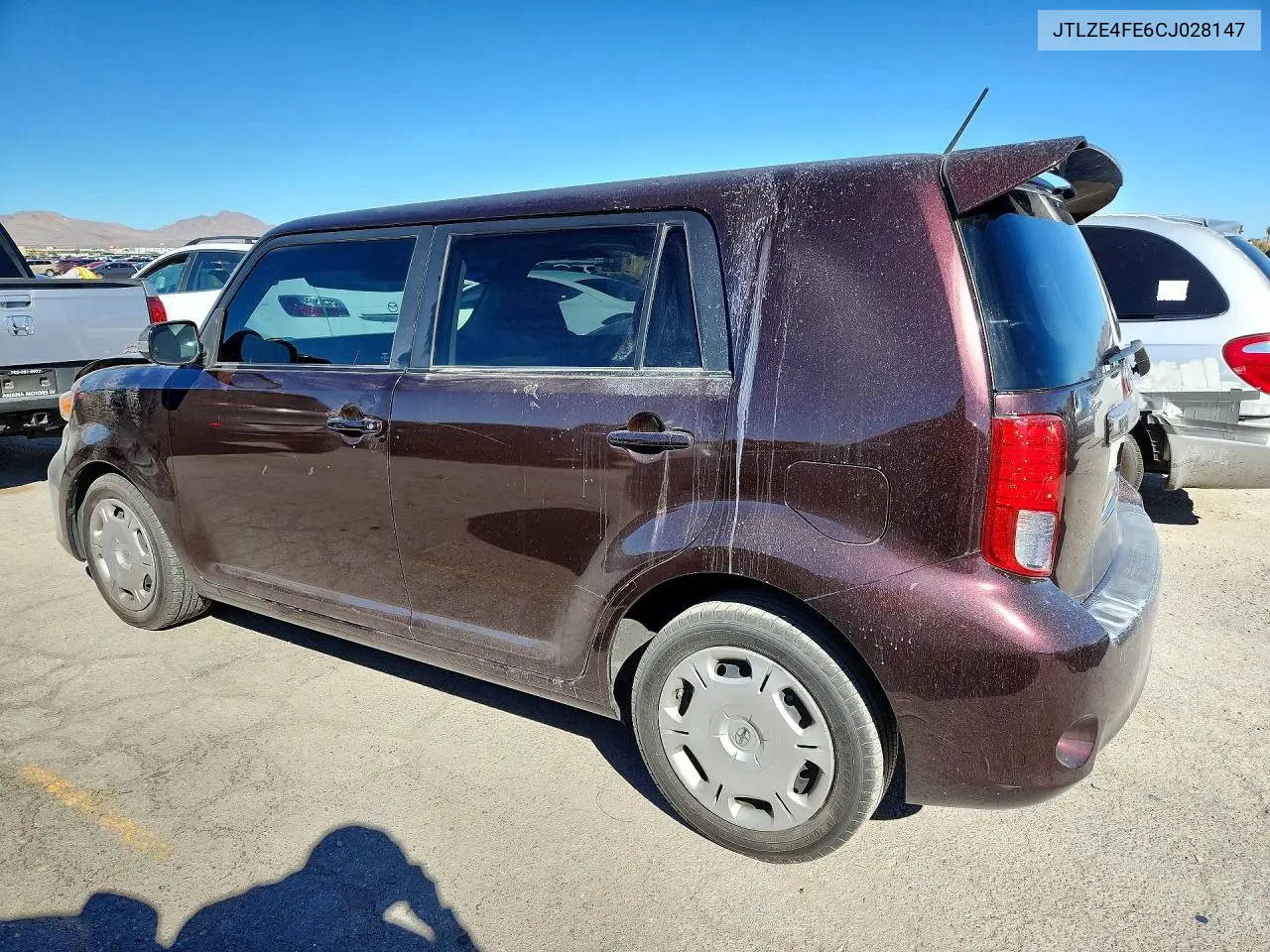 2012 SCION XB VIN JTLZE4FE6CJ028147 — фото 2