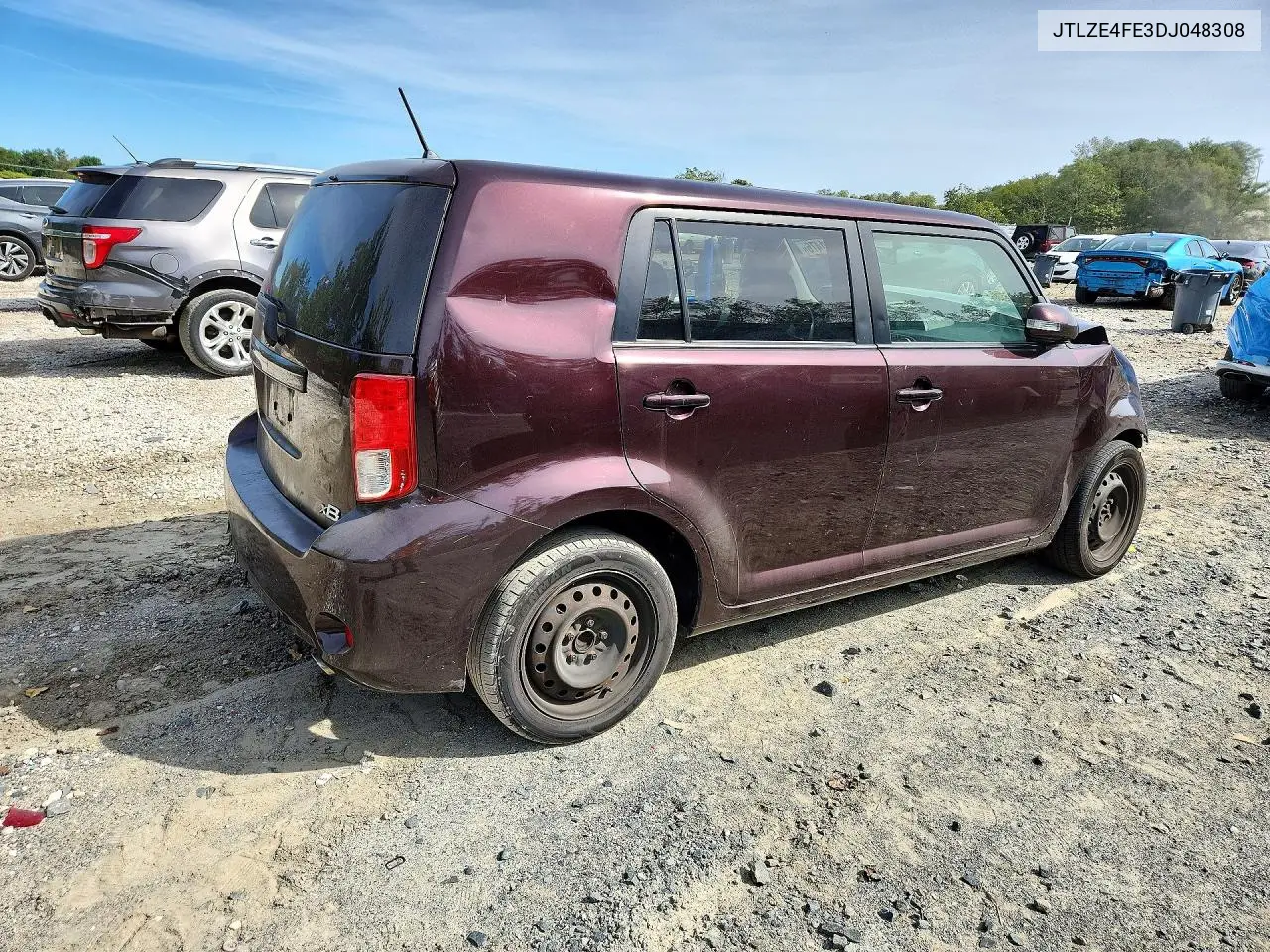 2013 SCION XB VIN JTLZE4FE3DJ048308 — фото 3
