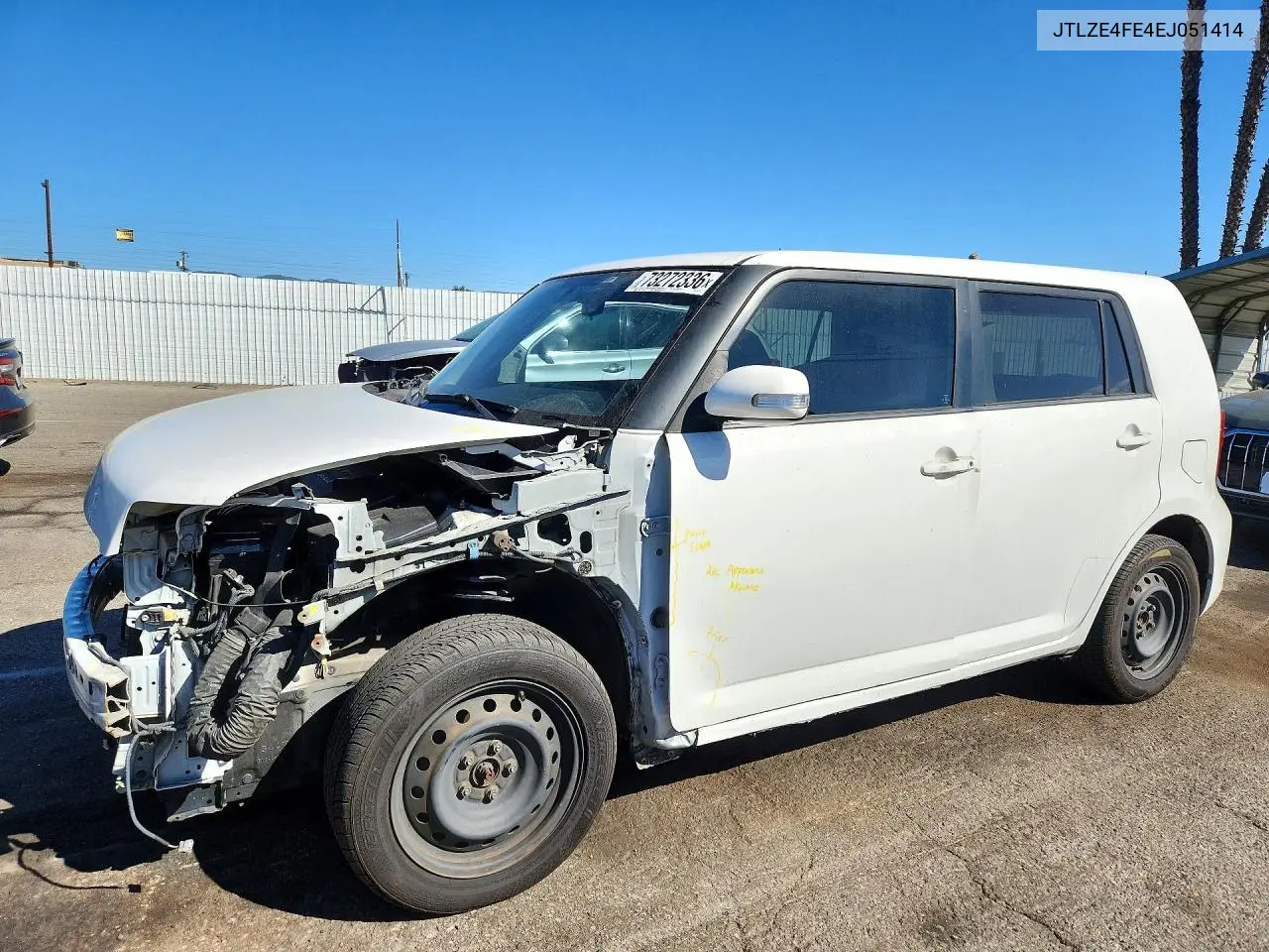 SCION XB 2014, VIN JTLZE4FE4EJ051414