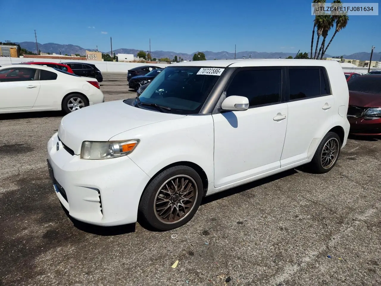 SCION XB 2015, VIN JTLZE4FE1FJ081634