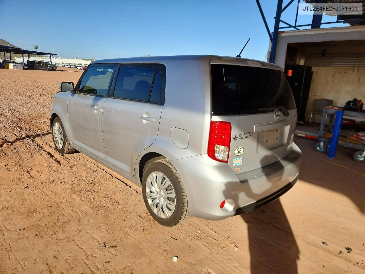 2015 SCION XB VIN JTLZE4FE2FJ071601 — фото 2