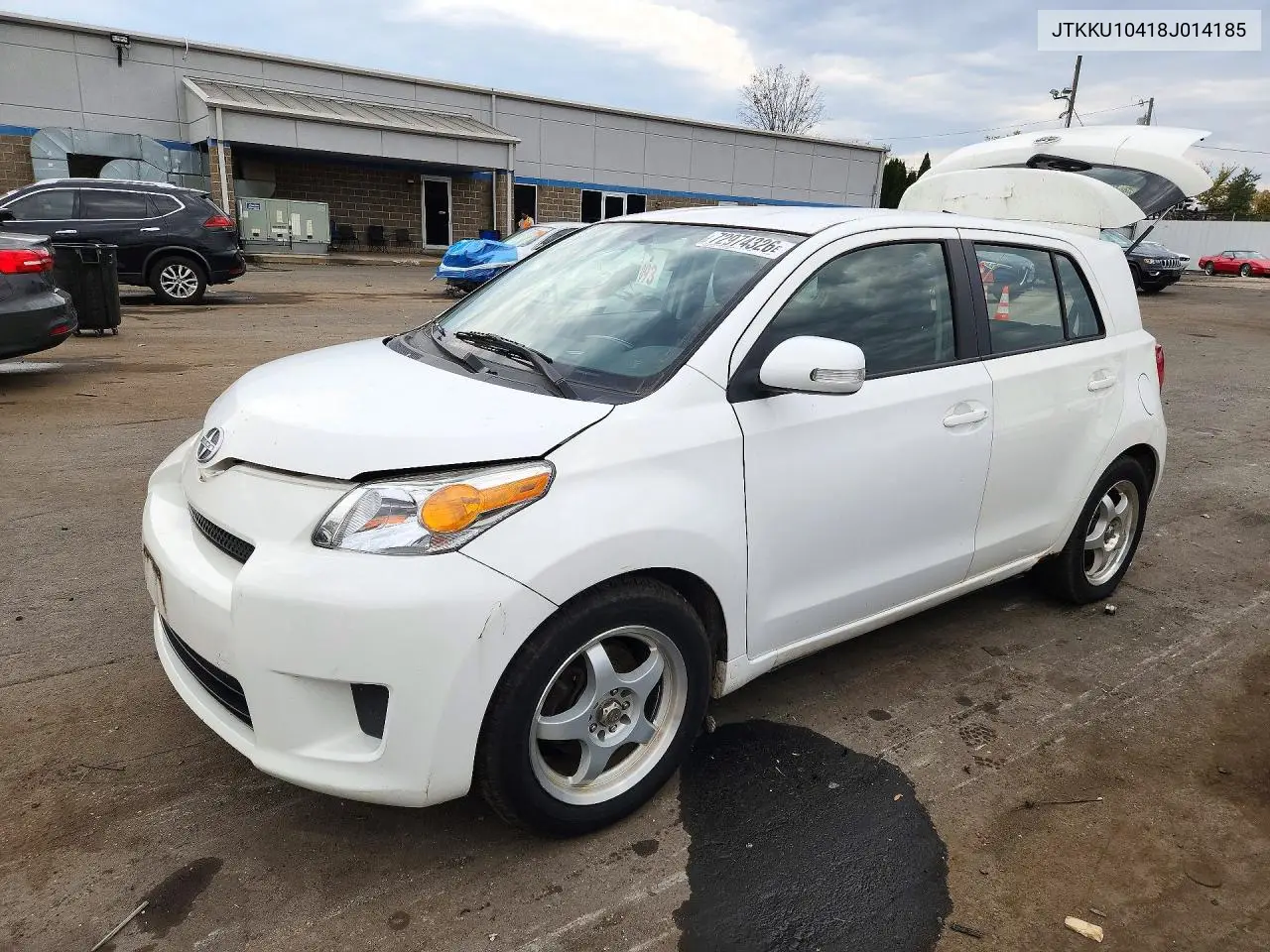 SCION XD 2008, VIN JTKKU10418J014185