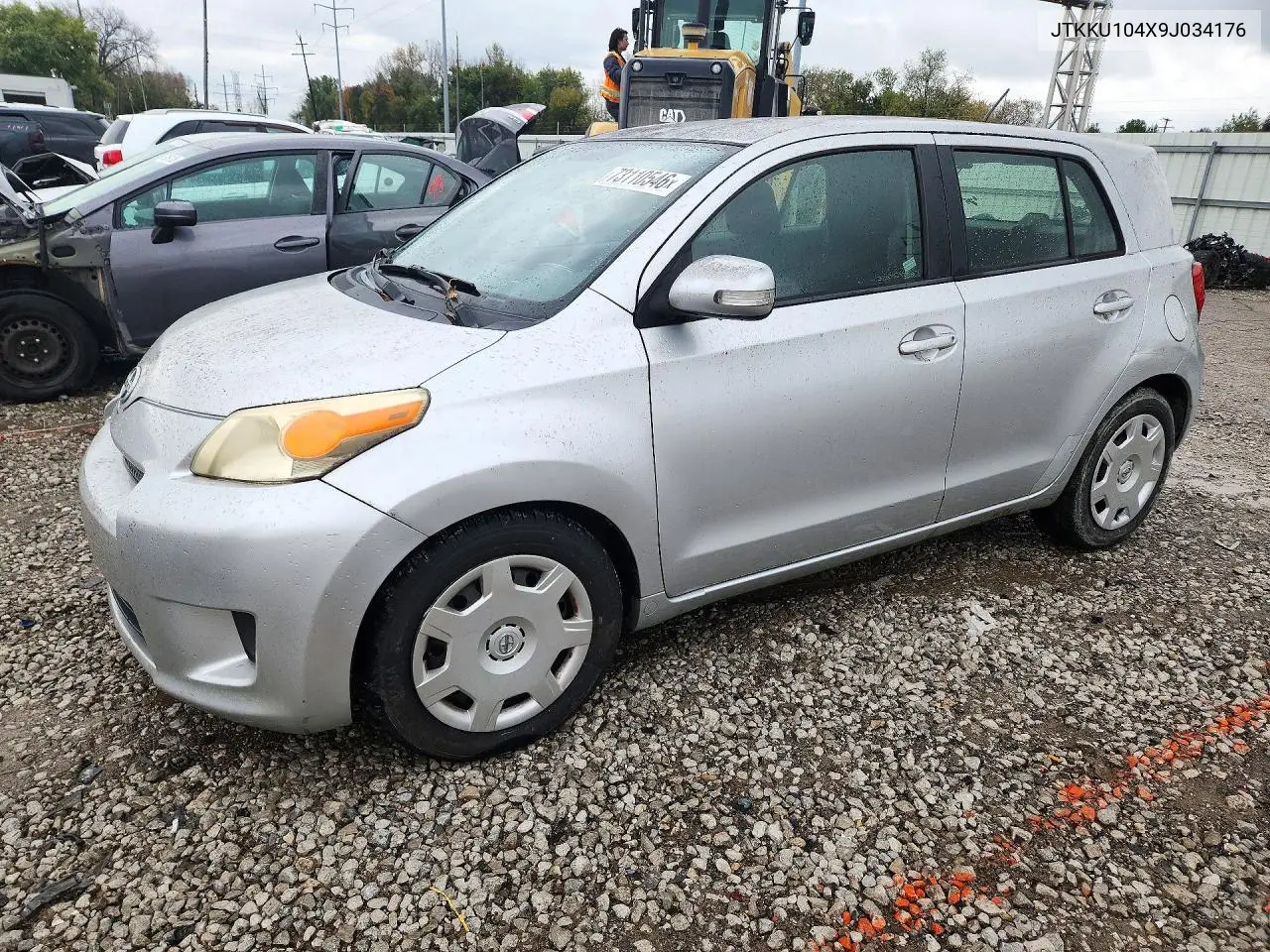 SCION XD 2009, VIN JTKKU104X9J034176