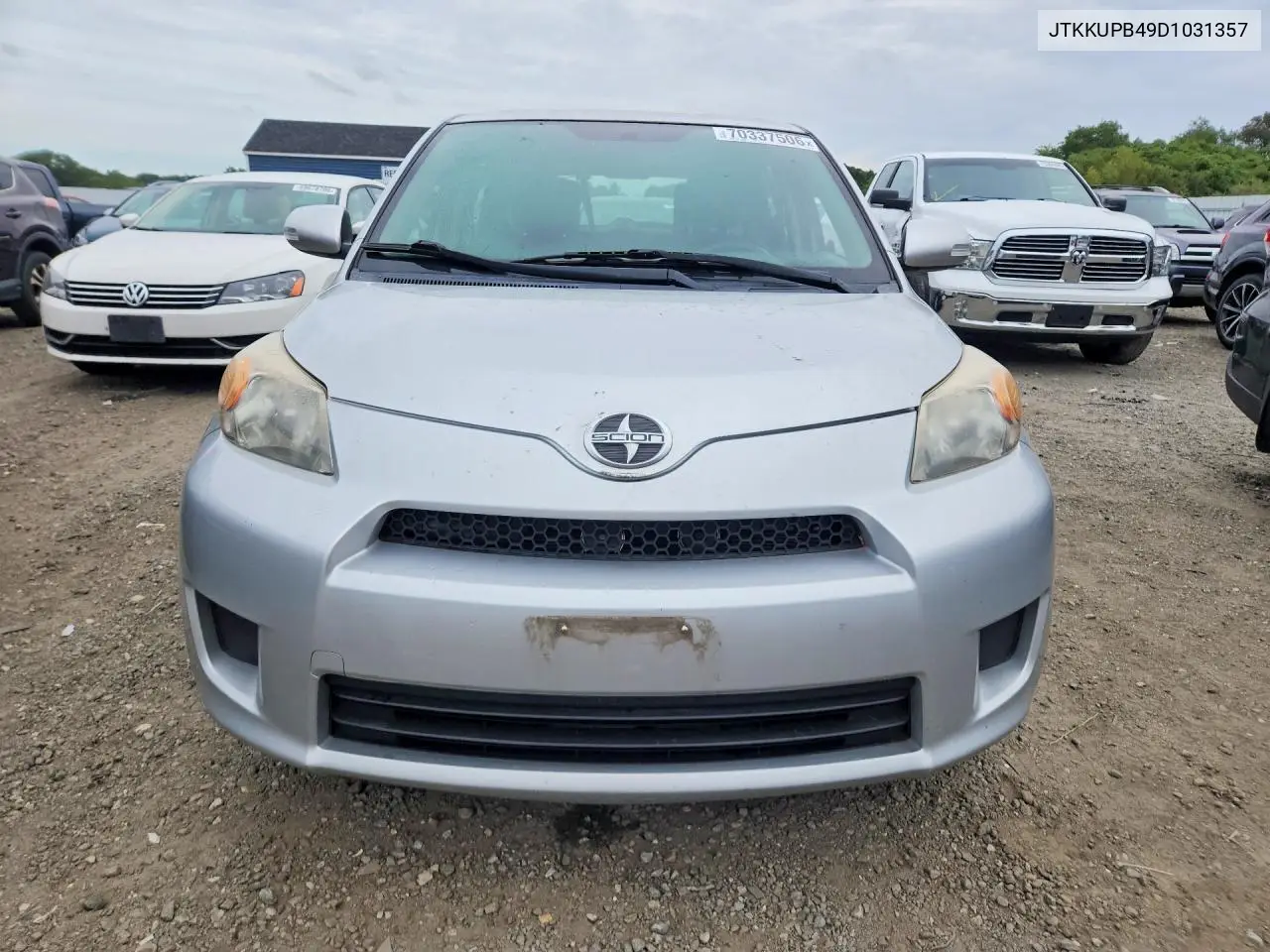 2013 SCION XD VIN JTKKUPB49D1031357 — фото 5