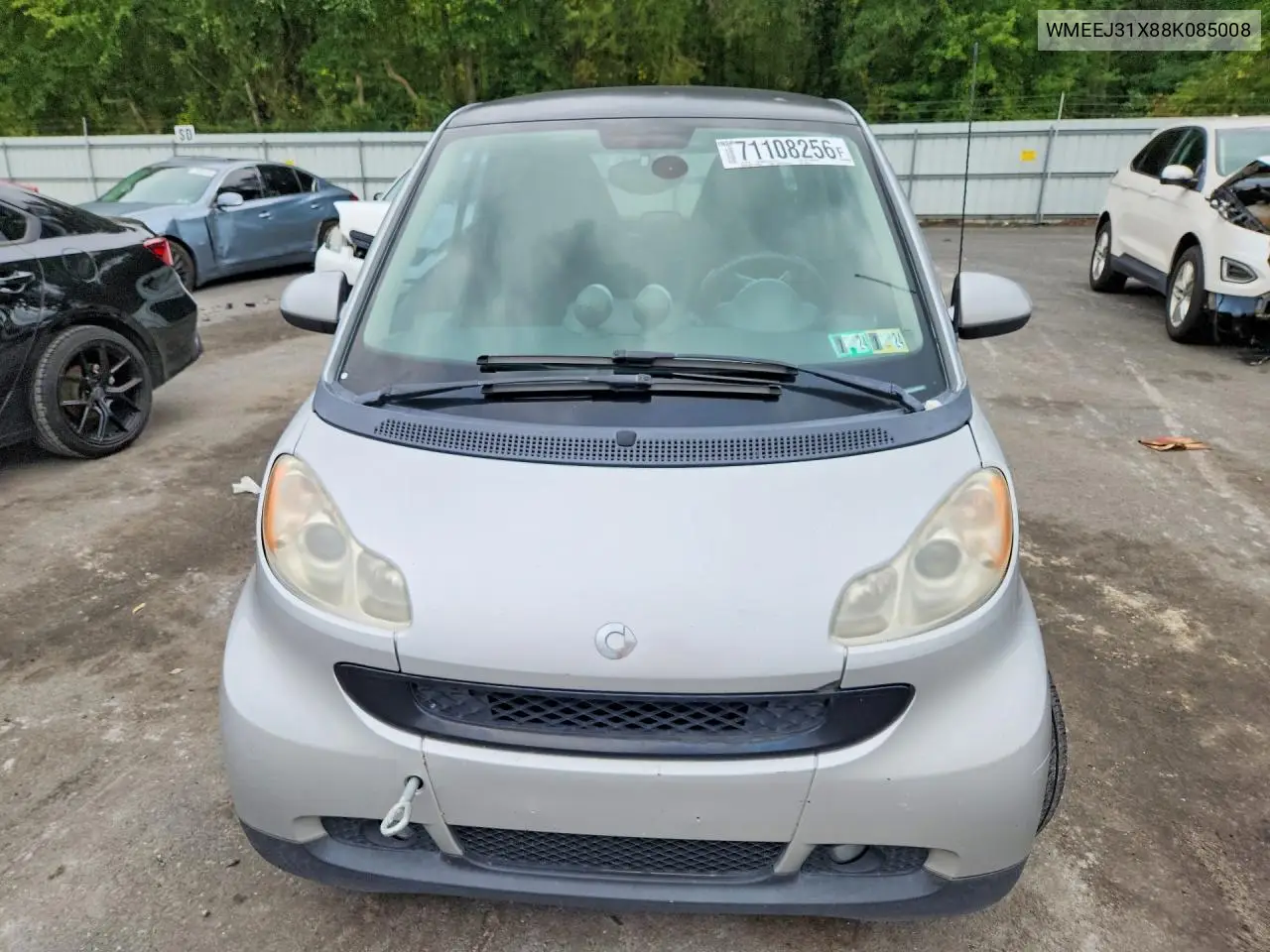 2008 SMART FORTWO VIN WMEEJ31X88K085008 — фото 5